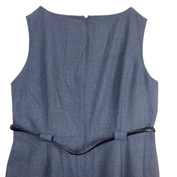 Calvin Klein Grey Work Dress With Belt Size 18W NWT - Picture 9 of 14